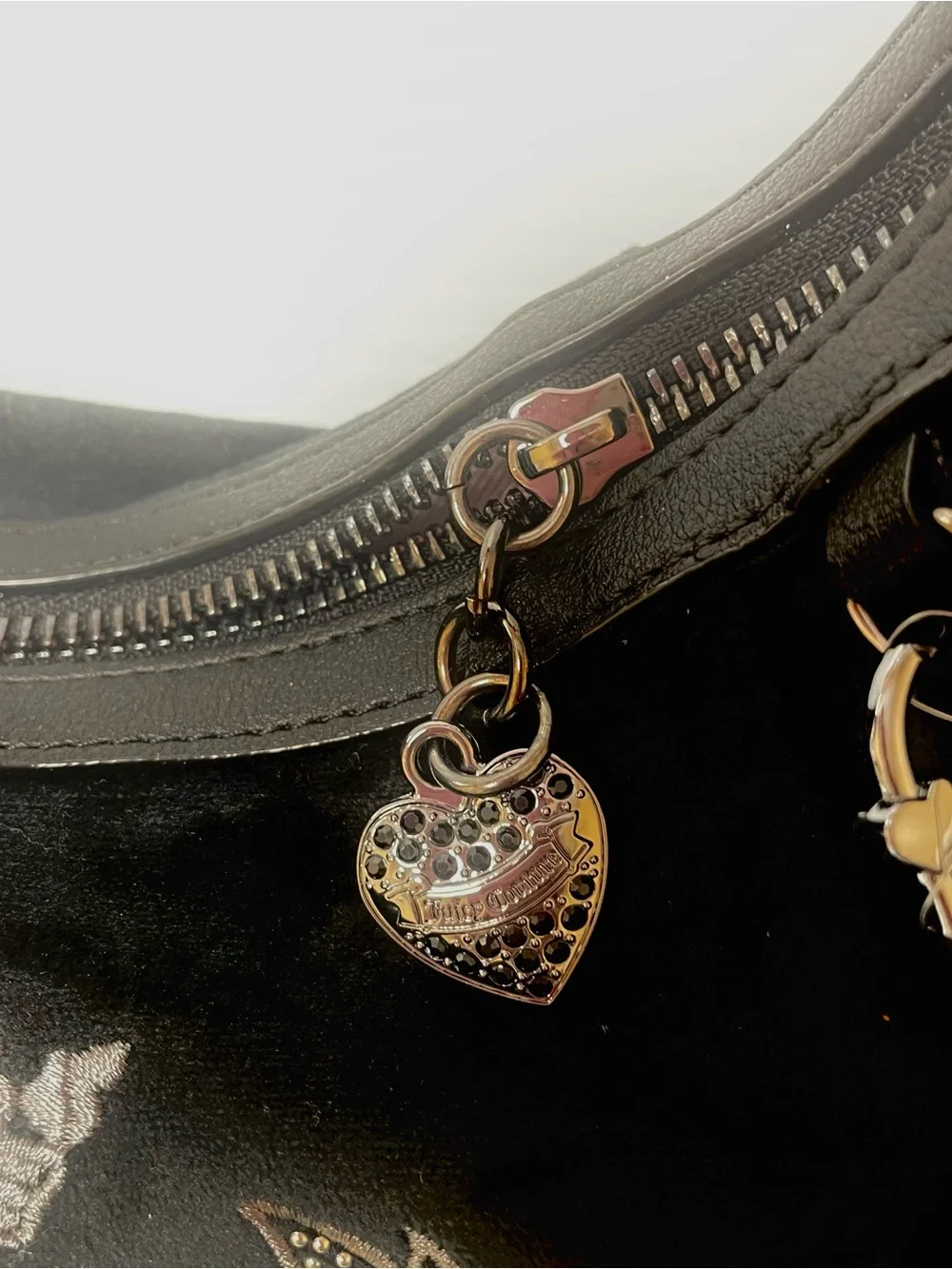 Juicy Couture Sparkle Royal Hobo Shoulder Bag - Picture 4 of 9